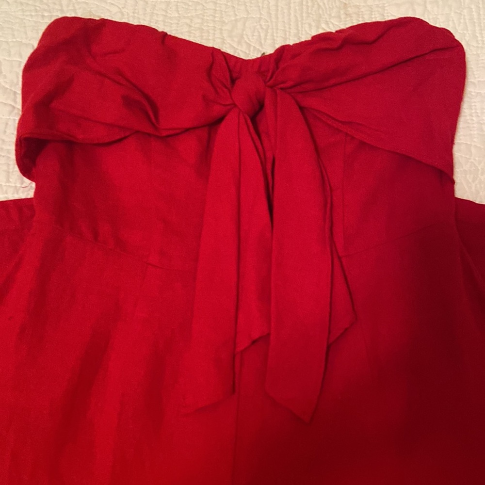 Red romper - Picture 3 of 4
